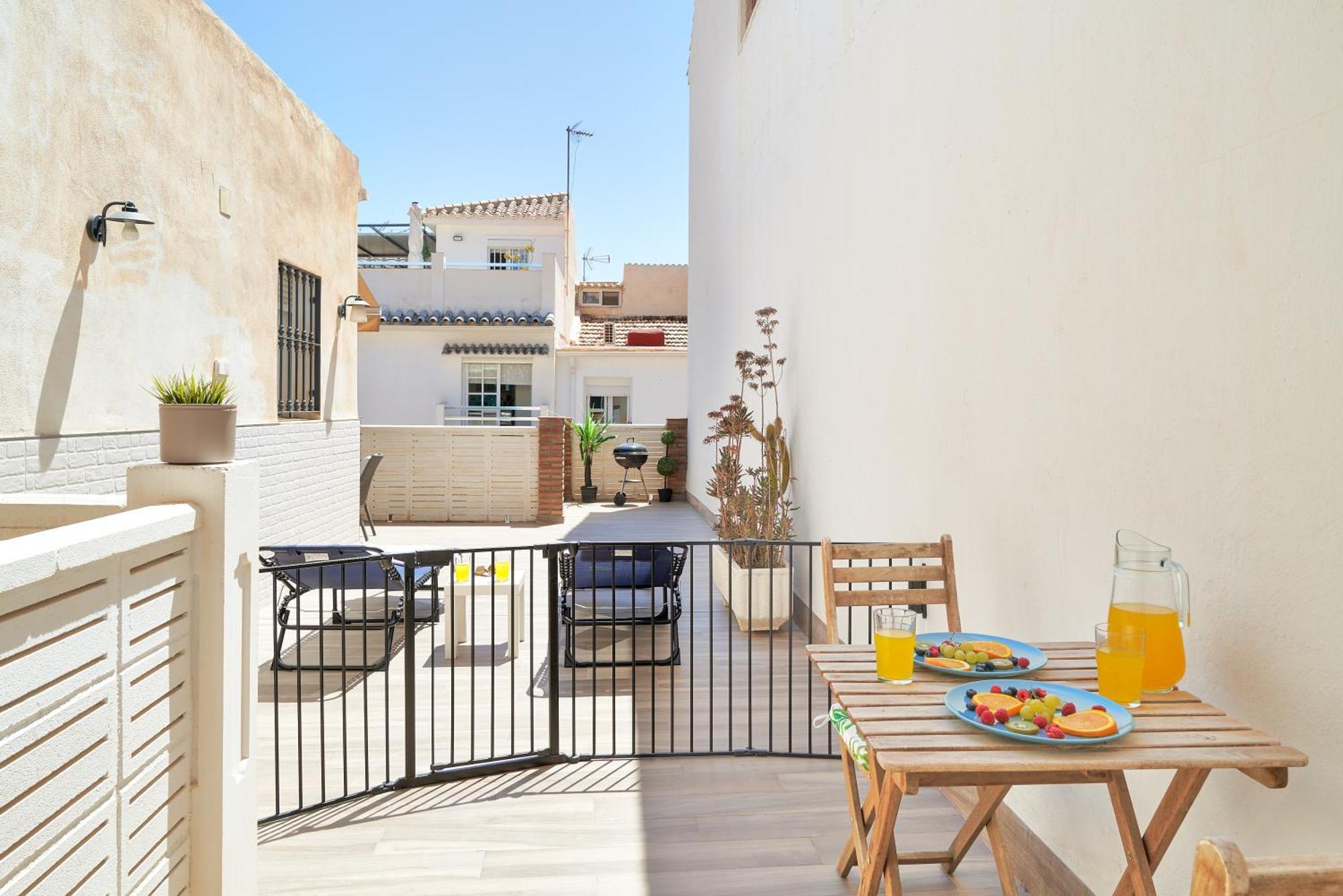 Romantico Estudio En La Playa De Pedregalejo By Alterhome Málaga Buitenkant foto